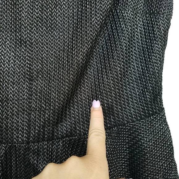 NWT Fashion Designer Alberto MAKALI Peplum Tank Top Sz 8 - Picture 5 of 13